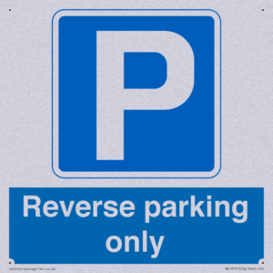 Reverse parking only